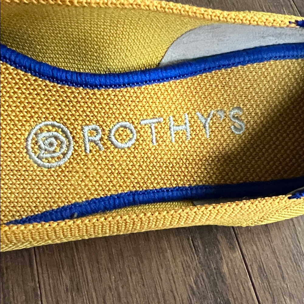 Rothy's The Point Flats Retired Marigold/Sunshine Yellow - Picture 8 of 13